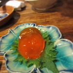たつ家 - 卵黄味噌漬け