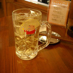 唐揚げ専門店　ホットヤ - トリスハイボール350円