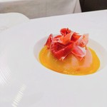 estY - 桃のコンポート　ラベンダー蜂蜜