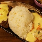 ちぃりんご - ２種合いカレー