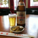 李園 - ビール＆搾菜