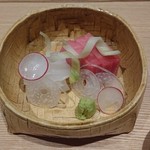 綾小路 唐津 - 中トロと烏賊