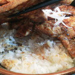豚どん 白樺 - かみこみ豚丼アップ