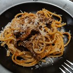 おにく亭 - 焼肉屋のボロネーゼスパゲティ