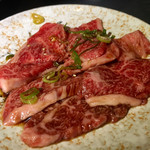 Yakiniku Ichirou - カルビは 常陸牛 (*´꒳`*)