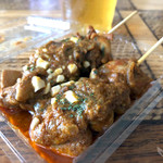 博多もつ処 東屋 - カレー串