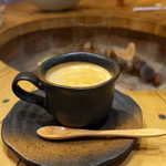 鉄板創作料理 木木の釜座 - 最後はゆったりコーヒータイム。木木の釜座、なかなかの満足度でした