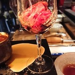 串揚げはやし - ユッケ