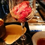 串揚げはやし - ユッケ