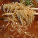 Meshi Sake Sakana Syamoji - 味噌ラーメン650円　麺アップ