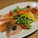 包廂餐廳 Umeko之屋 大宮東口站前店 - カルパッチョ盛り合わせ