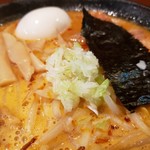 麺屋路三 - 薬味ネギと海苔！