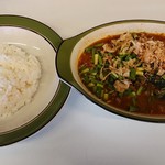 カレー魂 デストロイヤー - 和風ビーフアラビキーマ  @800円(2019.08)