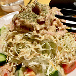 本格炭火焼鶏 酒楽 - サラダ
