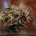 カイミショク - 豚肉とモヤシの炒め物