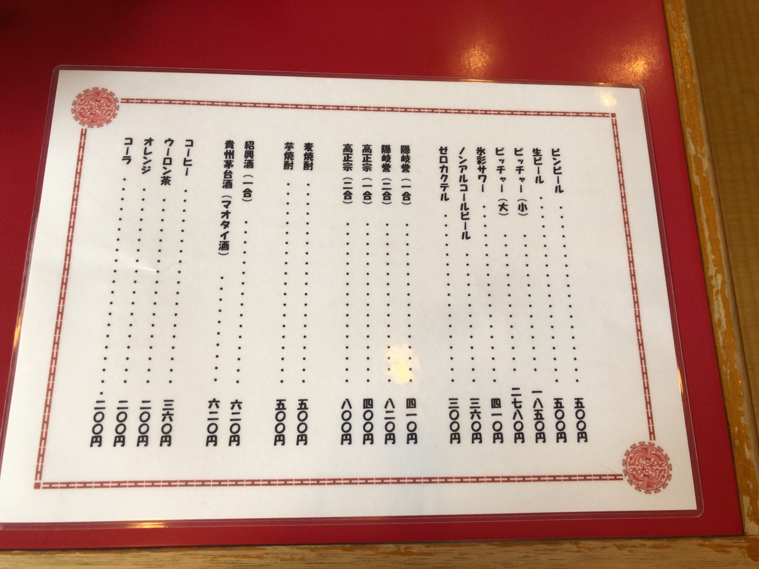 メニュー写真 : 龍鳳 - 隠岐の島町その他/中華料理 | 食べログ