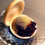 銀座焼肉 Salon de AgingBeef - ❤絶品モナカアイス❤