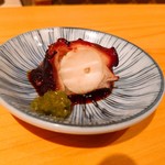 鮨 尚充 - タコと 柚子胡椒