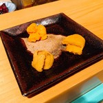 鮨 尚充 - ウニ3種盛り