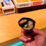 鮨 尚充 - うなきゅう巻き   手ブレですいませんm(_ _)m