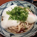丸亀製麺 - とろ玉うどん大(温)\４８０