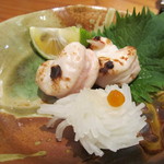 味ふく - ふくの白子焼き　香ばしくてとろとろです