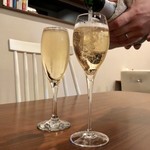 ナガタ店 - お祝いスパークリング♡