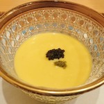 馬車道 大かわ - トウモロコシのすり流し