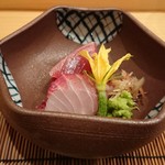 馬車道 大かわ - 鰹とイサキ