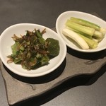 Manganji chili pepper Jaco sansho & celery beer pickles