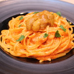 Trattoria La Cenro - 料理写真:ウニのトマトクリーム リングイネ