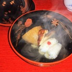 祇園もりわき - 松茸と鱧のお椀❗ヽ(●´ε｀●)ノ