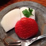 料理 ごう原 - あたご梨と苺