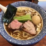 麺処ほん田 - 「手揉み中華蕎麦 醤油」850円＋味玉