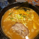 北海道らーめん奥原流 久楽 - 合わせ味噌ラーメン　850円！