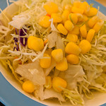 松屋 - セットの野菜サラダ
