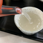 いずみ食堂 - トロリ蕎麦湯