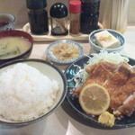あつみや - ランチ：唐揚げ定食