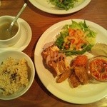 ベジタリアンプレート（1050円）