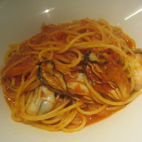 イル・クアドリフォーリオ - 2011.1.22広島産かきのトマトソーススパゲッティアンチョヴィ風味