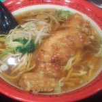 万世麺店 - 排骨拉麺 500円(特価)