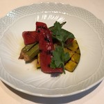 ANTI VINO - 夏野菜のアグロドルチェ