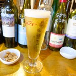 ワインバル・ヤ　リブリン - 2019年5月　生ビール【480円】