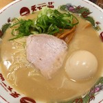 天下一品 - 半熟たまごラーメン