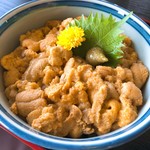 レストハウス竜飛 寿恵盛屋 - ウニ丼アップ