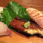 わすれな草 - 寿司盛り合わせ580円