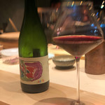 焼き鳥 とりら - グラス赤 ヤウマ シラー