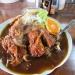 お食事処 ぼんち - チキンカツカレー￥１０００(表)