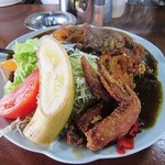 お食事処 ぼんち - チキンカツカレー￥１０００(裏)