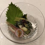 鰻はし本 - 鰻と岩魚のぬた